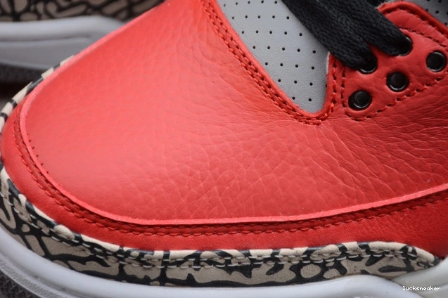Rep LUCY Jordan Air 3 Cement Red CK5692-600 0801